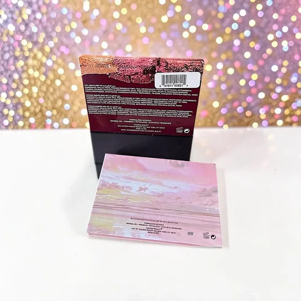 Wander Beauty Wanderess Dusk to Dawn Blush and Highlighter Palette NIB